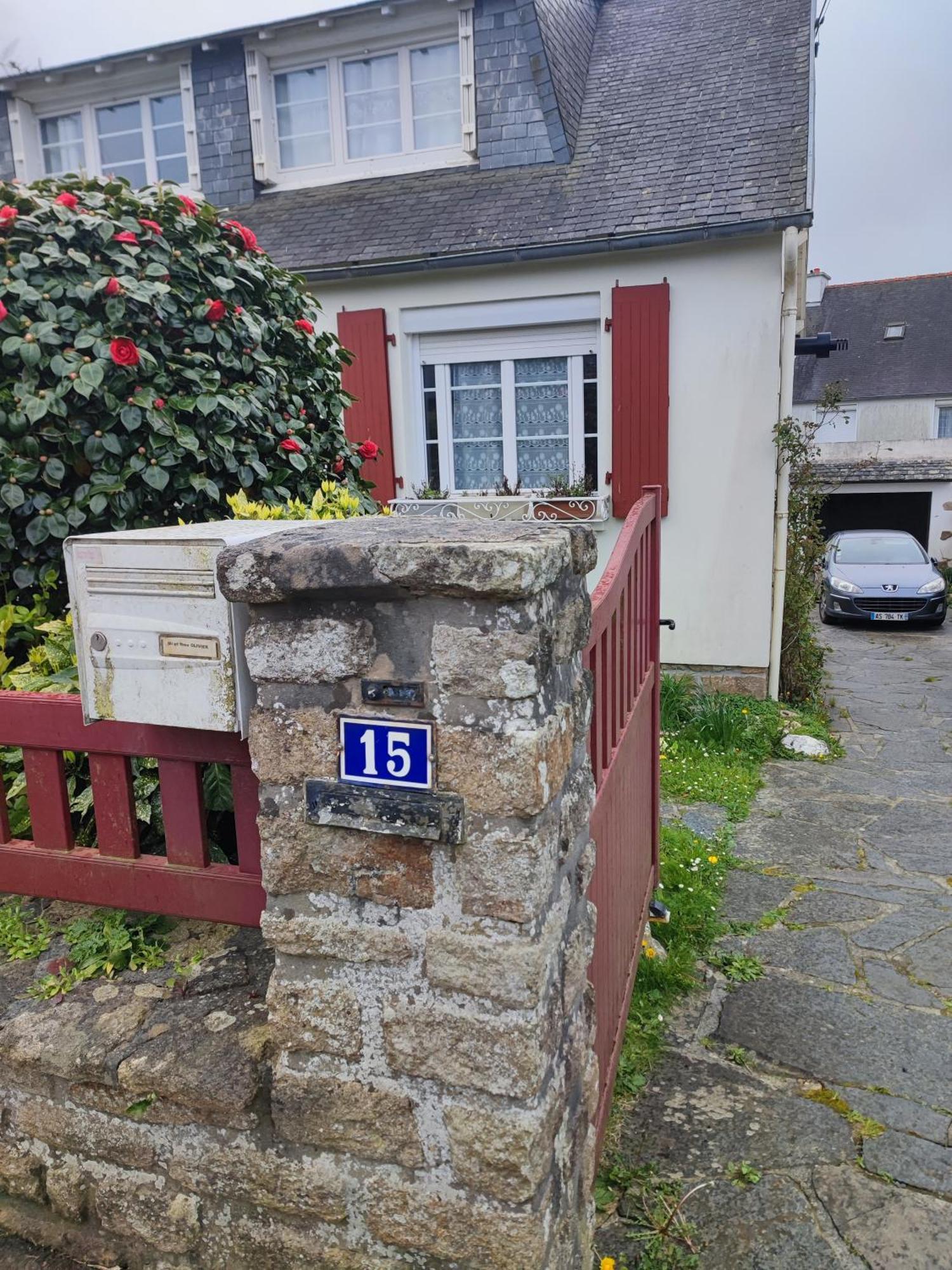 Chambre Double- Sdb Et Wc Prive Morlaix Luaran gambar